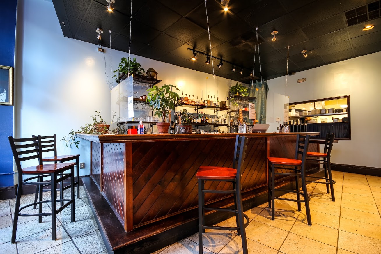 Interior, bar area